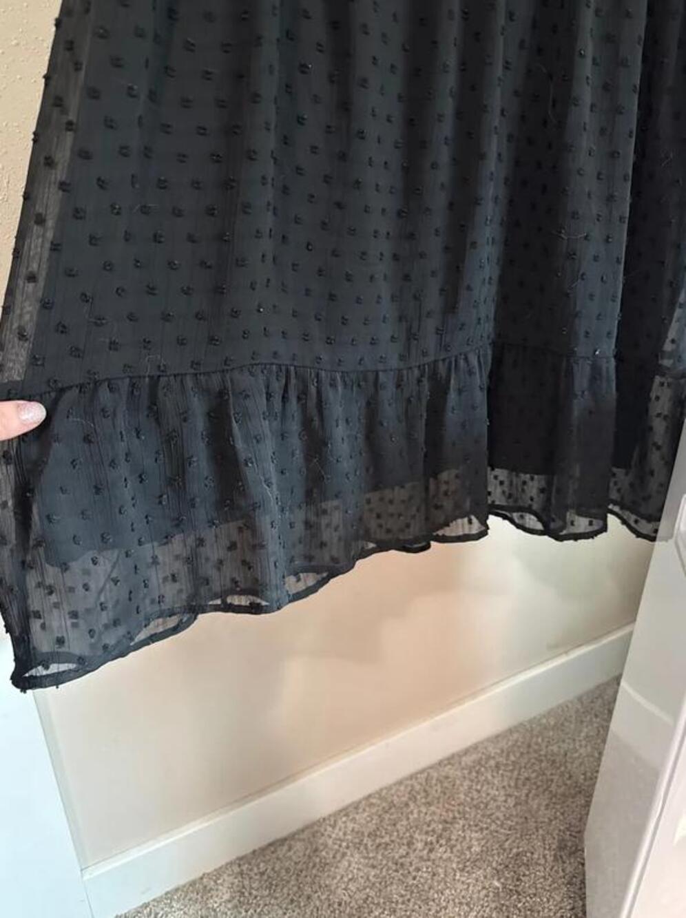 Black Mini Dress - Picture 3 of 3